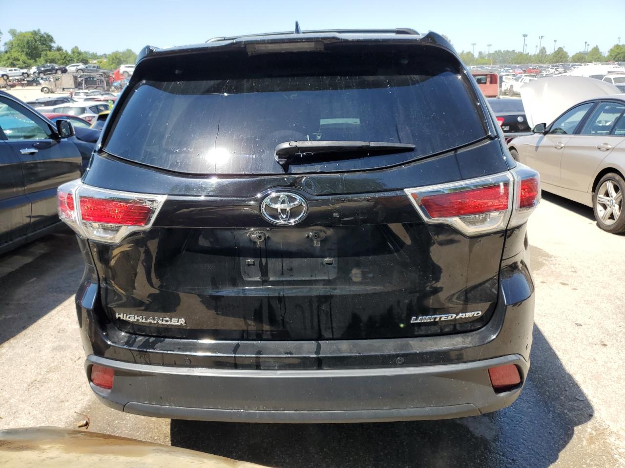 2015 Toyota Highlander Limited VIN: 5TDDKRFHXFS138356 Lot: 57705844
