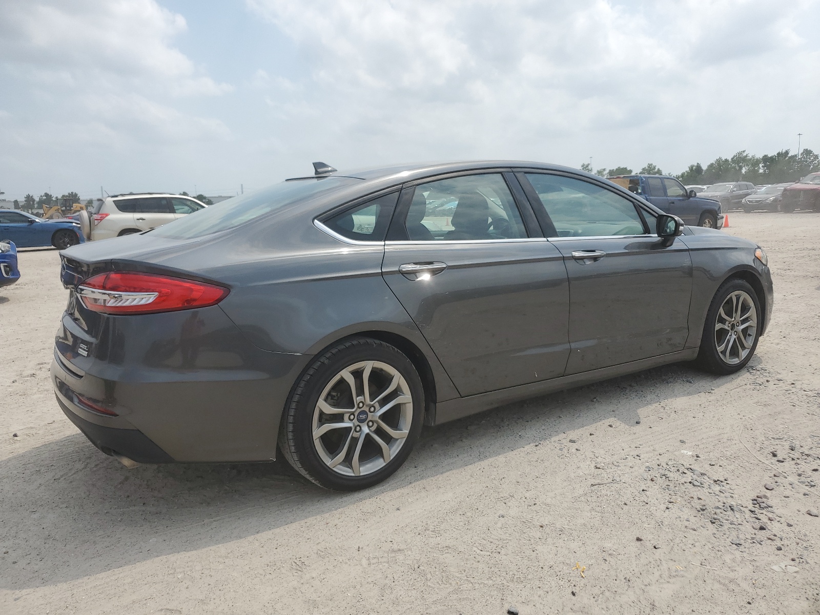 2020 Ford Fusion Sel vin: 3FA6P0CD4LR136792