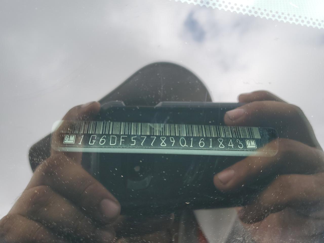 2009 Cadillac Cts VIN: 1G6DF577890161843 Lot: 59455994