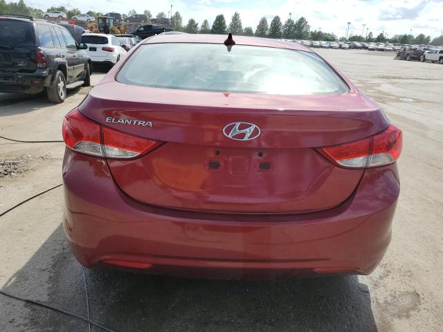  HYUNDAI ELANTRA 2013 Червоний