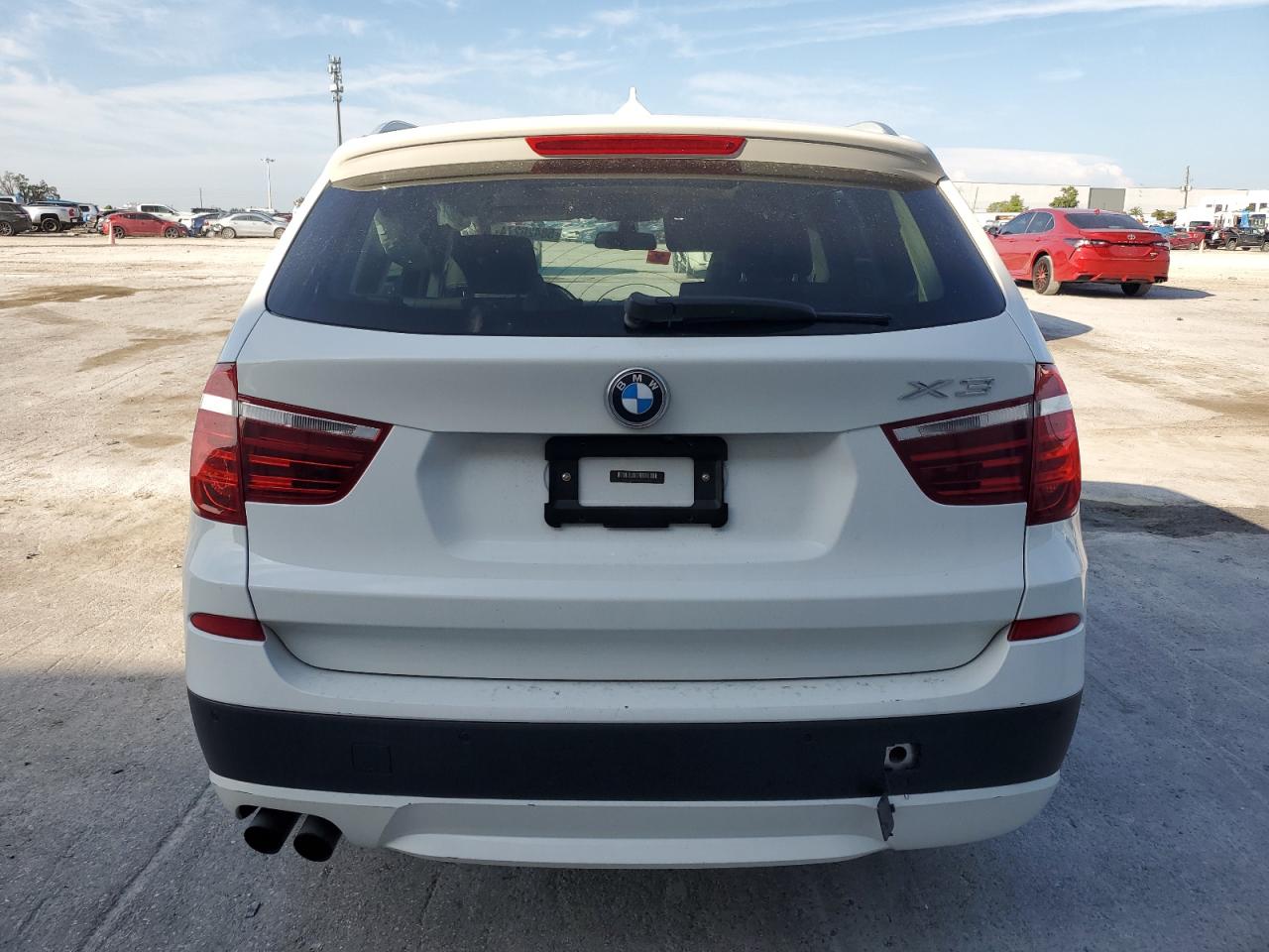 2012 BMW X3 xDrive28I VIN: 5UXWX5C54CL717898 Lot: 58420274