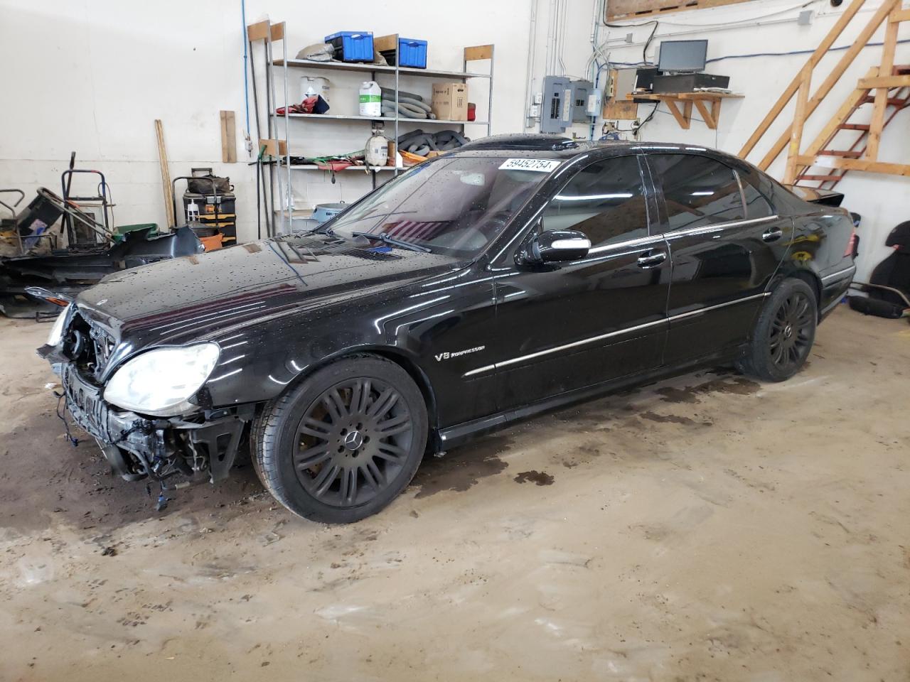 2003 Mercedes-Benz S 55 Amg VIN: WDBNG74J03A348147 Lot: 59452754