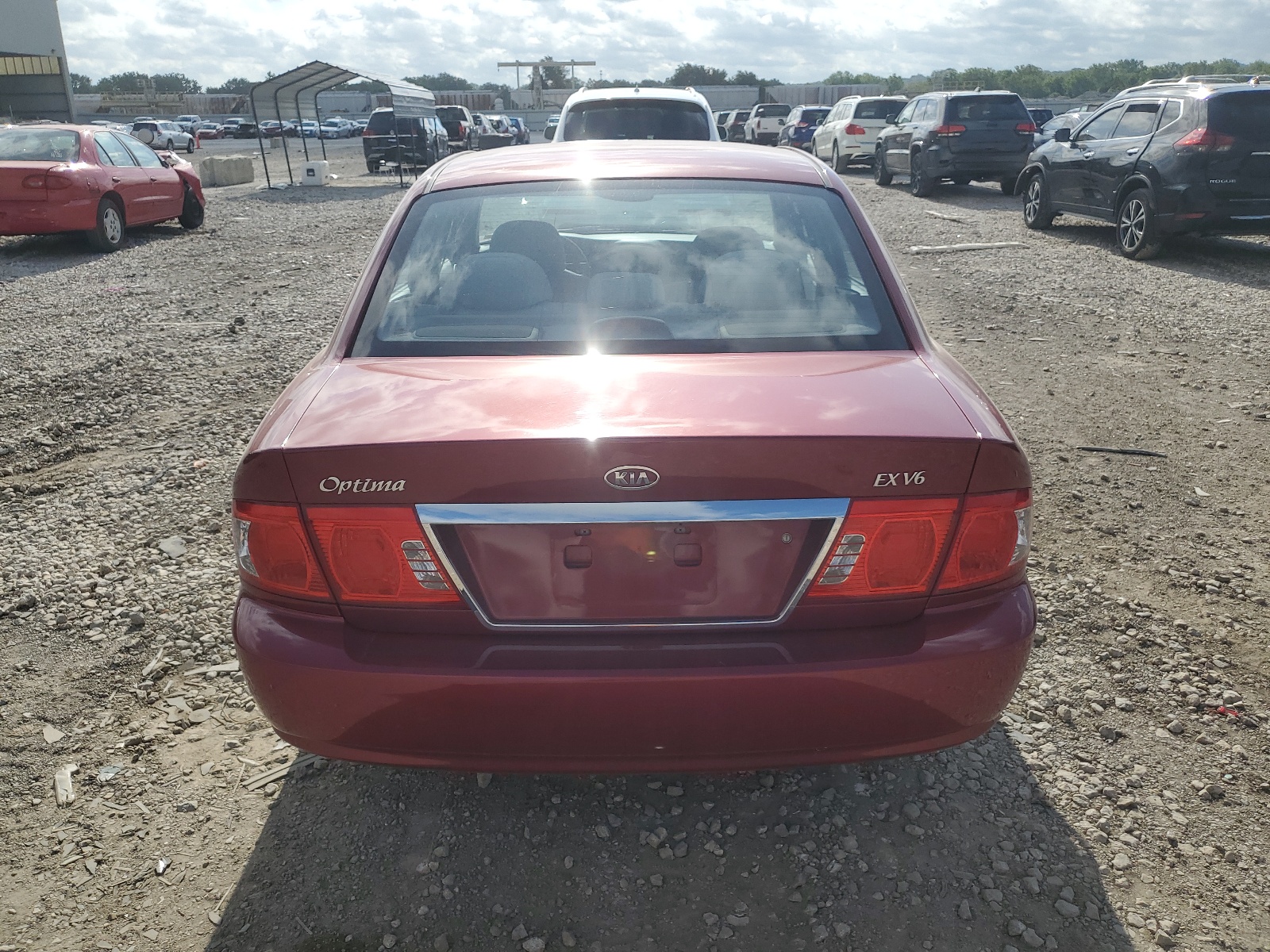 KNAGD128645312096 2004 Kia Optima Lx