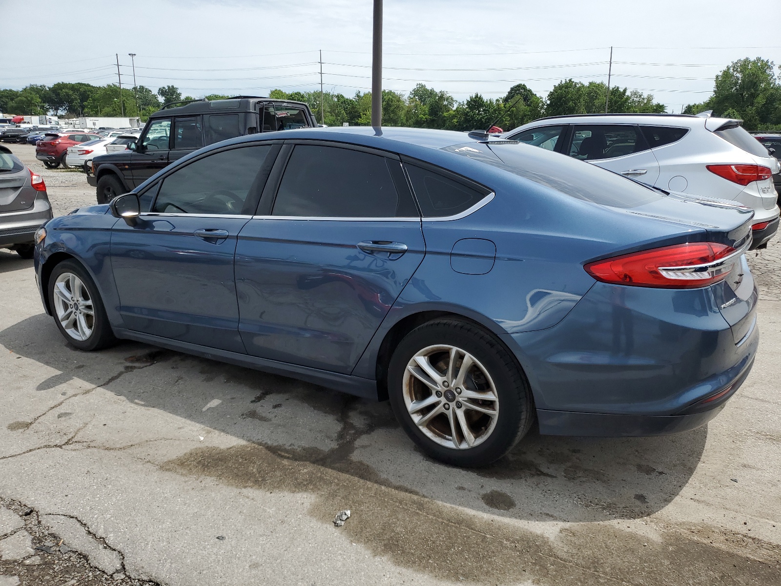 2018 Ford Fusion Se vin: 3FA6P0HD2JR202696