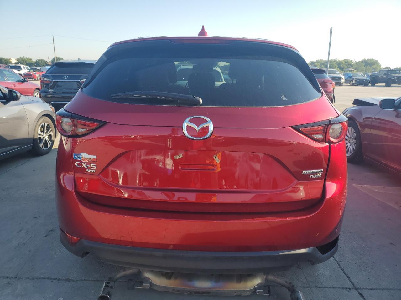 2021 Mazda Cx-5 Grand Touring Reserve VIN: JM3KFBAY9M0417136 Lot: 59045334