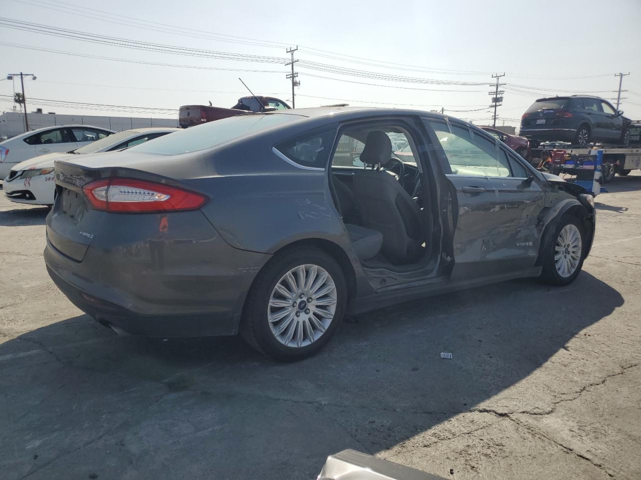 3FA6P0UU3GR384858 2016 Ford Fusion S Hybrid