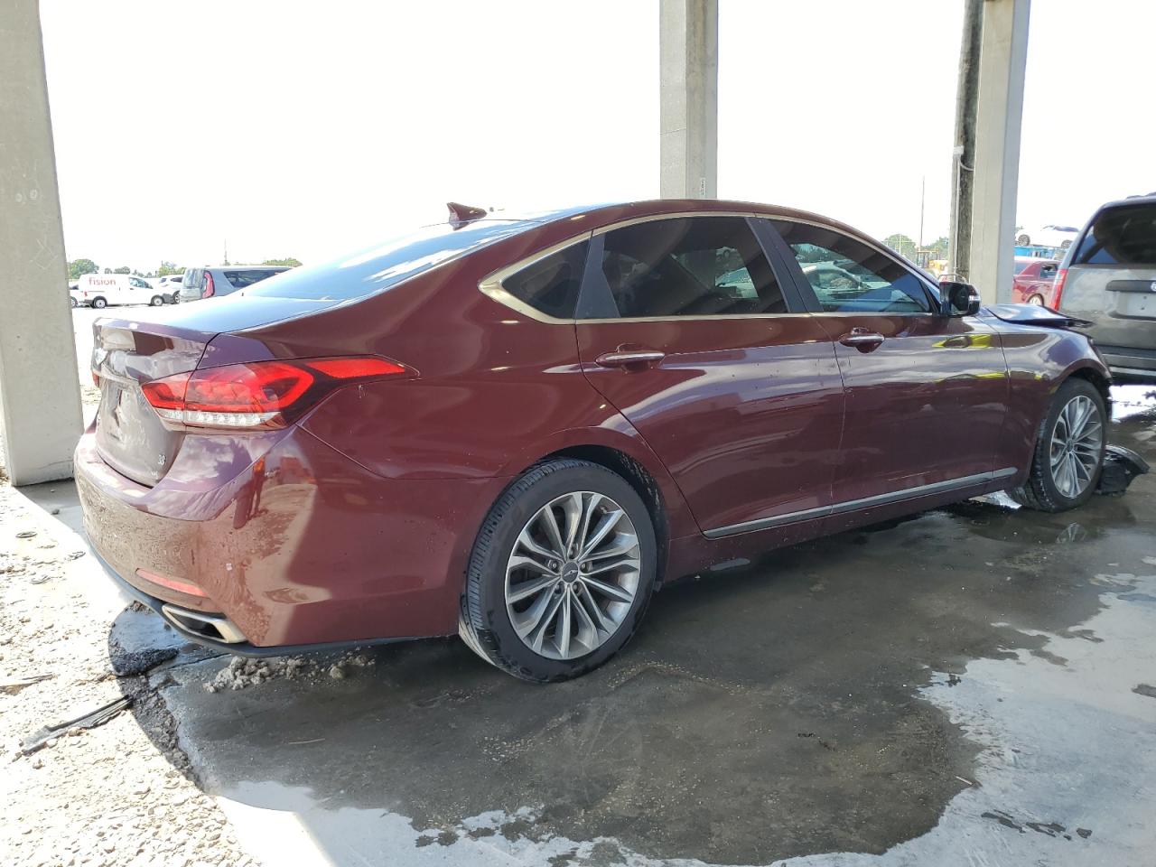 2015 Hyundai Genesis 3.8L VIN: KMHGN4JE6FU102353 Lot: 60290814