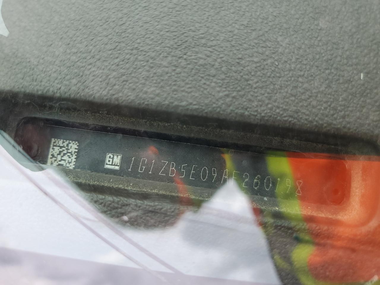 2010 Chevrolet Malibu Ls VIN: 1G1ZB5E09AF260198 Lot: 60472234