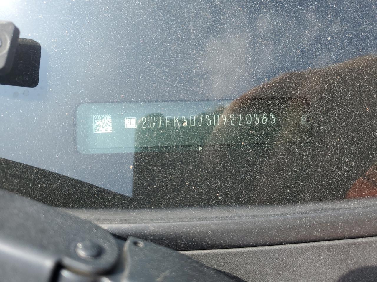 2013 Chevrolet Camaro 2Ss VIN: 2G1FK3DJ3D9210363 Lot: 59517804