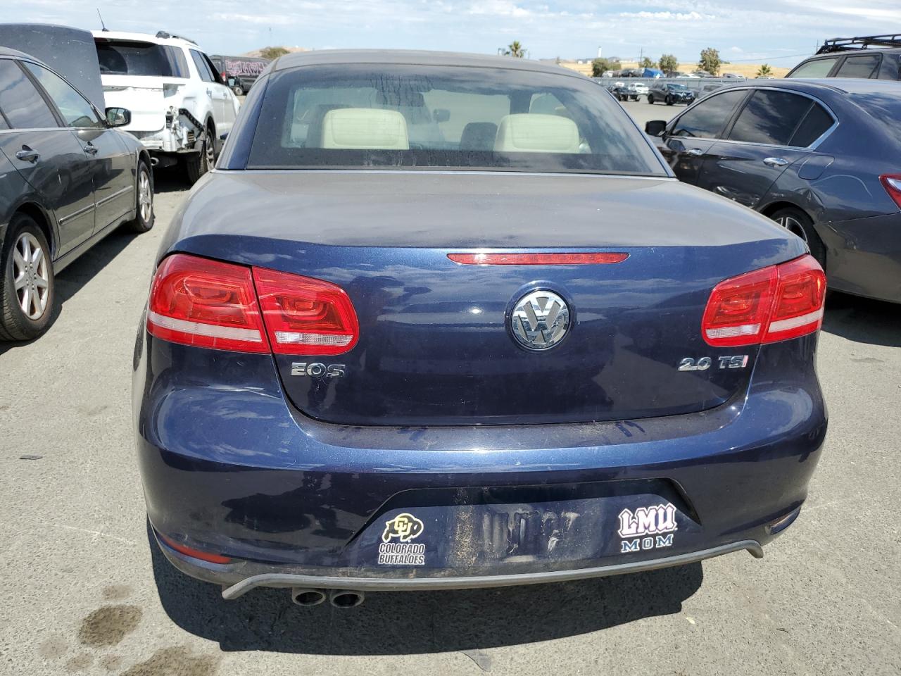2012 Volkswagen Eos Komfort VIN: WVWBW7AH2CV009374 Lot: 60748084