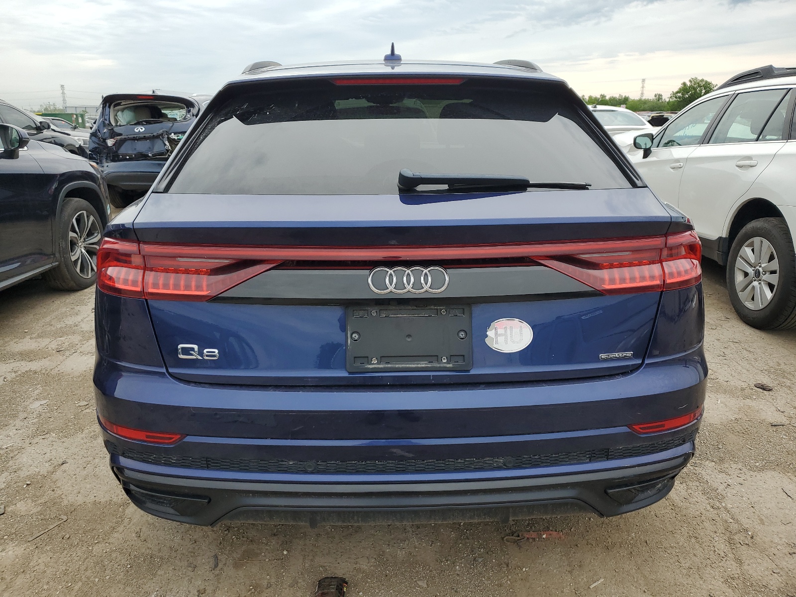 WA1FVAF15KD029369 2019 Audi Q8 Prestige S-Line