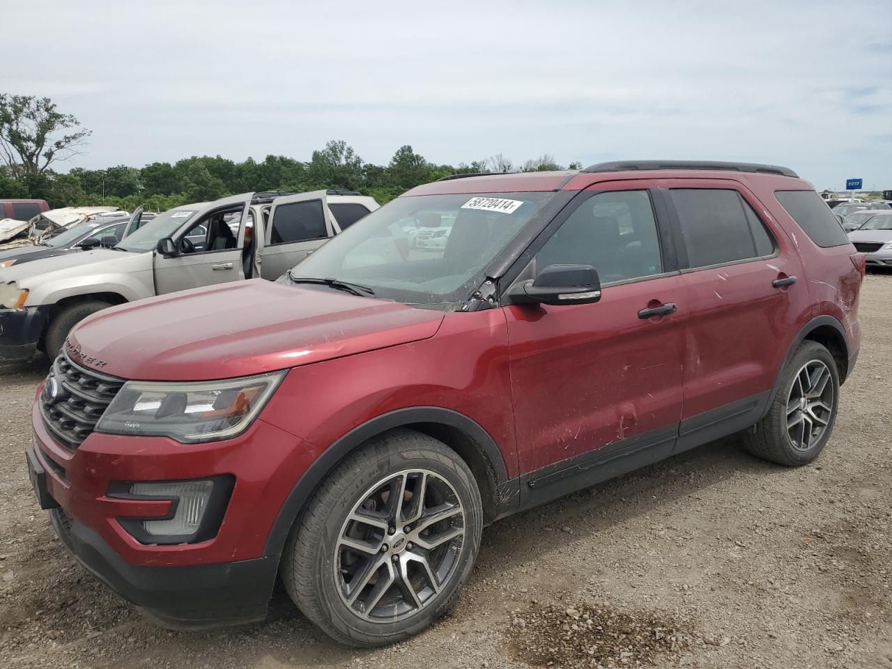 1FM5K8GT1HGB91165 2017 FORD EXPLORER - Image 1