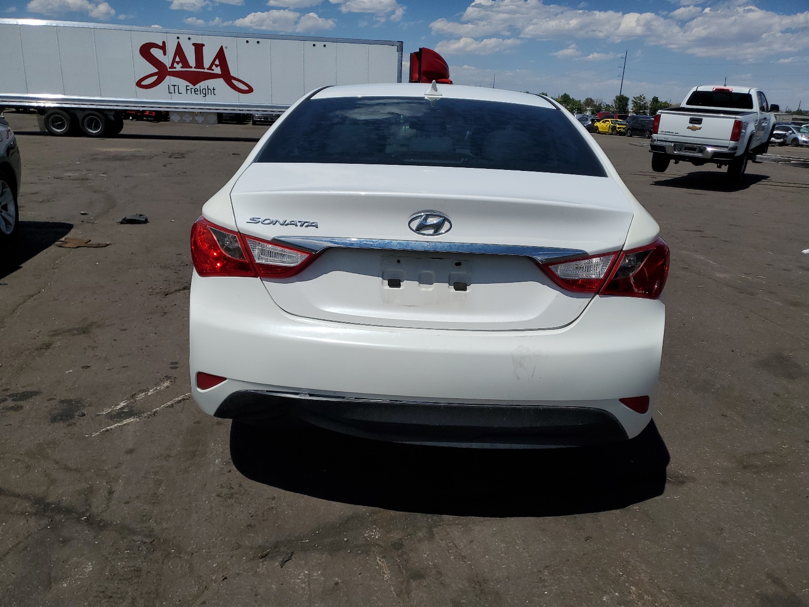 2014 Hyundai Sonata Gls vin: 5NPEB4AC3EH833916