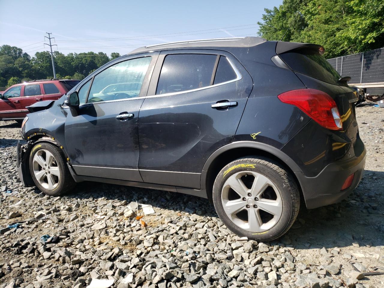 2015 BUICK ENCORE with FRONT END damage, VIN KL4CJDSB4FB055820