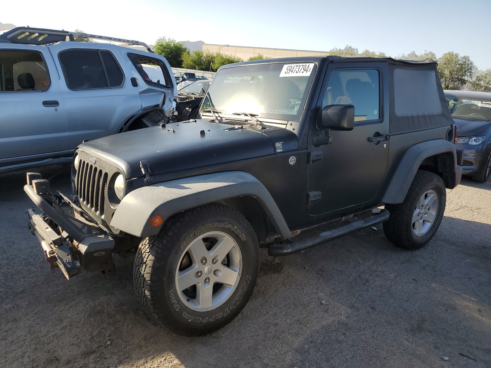 2014 Jeep Wrangler Sport vin: 1C4GJWAG1EL284318