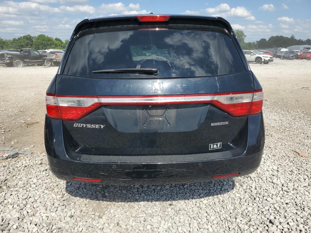 2012 Honda Odyssey Touring VIN: 5FNRL5H92CB020593 Lot: 60949484