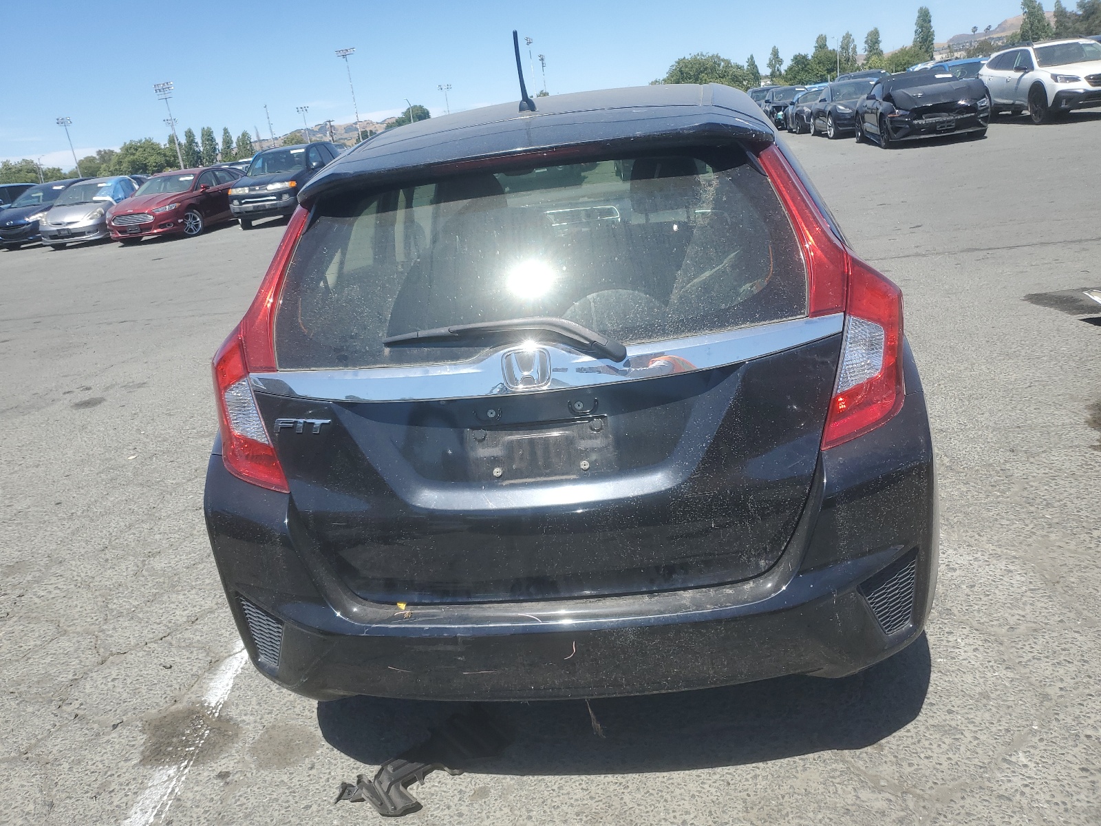 2016 Honda Fit Ex vin: JHMGK5H76GX045578