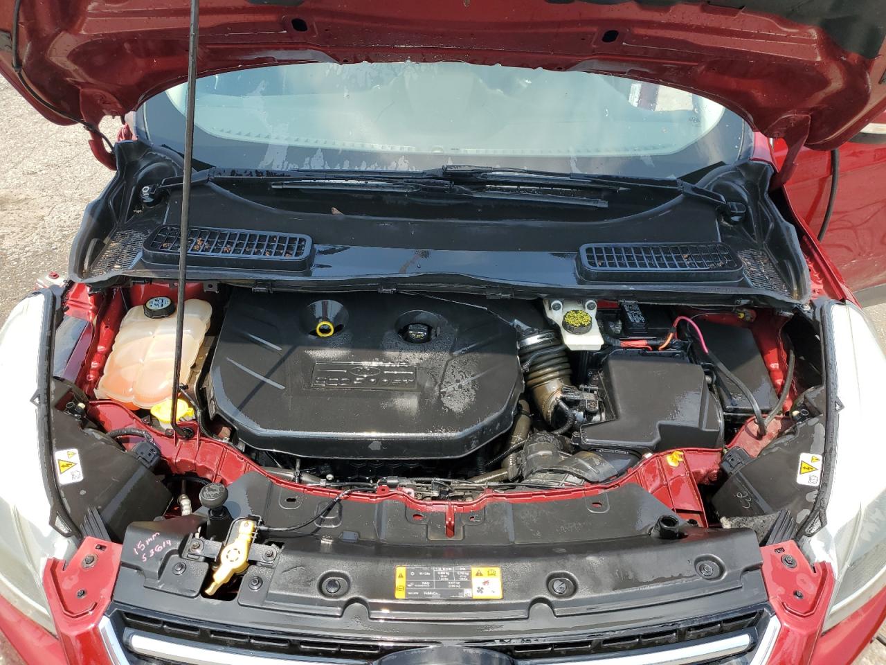 2013 Ford Escape Titanium VIN: 1FMCU9J97DUB63001 Lot: 57900314