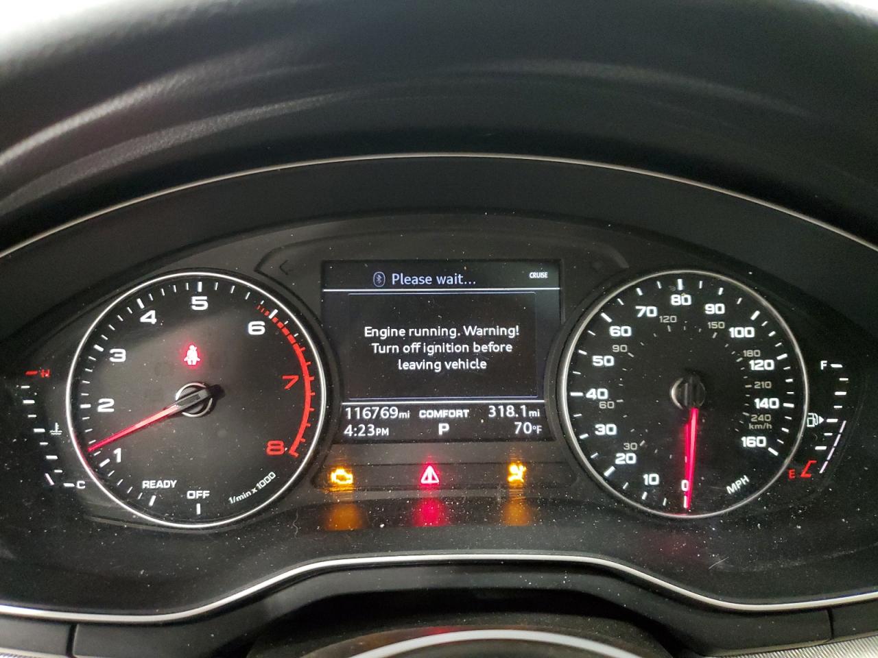 2017 Audi A4 Premium VIN: WAUANAF49HN043527 Lot: 60525244