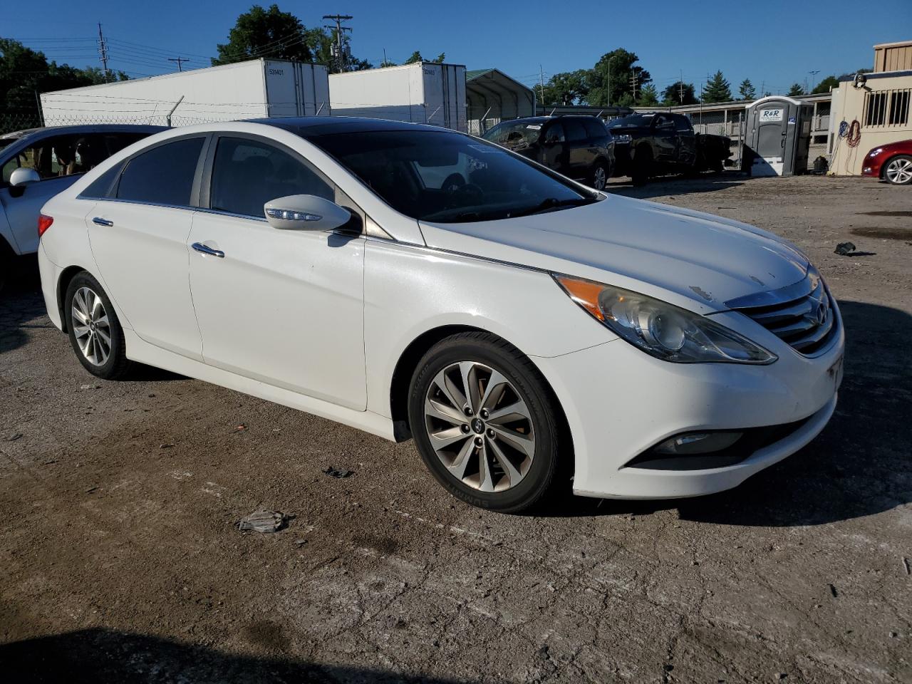 VIN 5NPEC4AC0EH815113 2014 HYUNDAI SONATA no.4