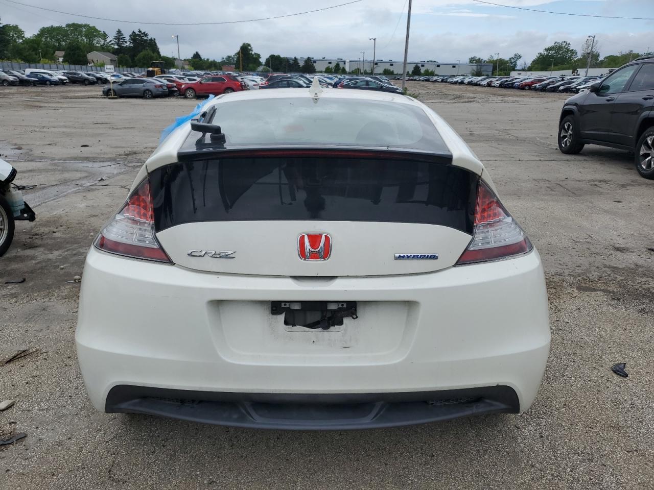 2011 Honda Cr-Z Ex VIN: JHMZF1D68BS002031 Lot: 62984014