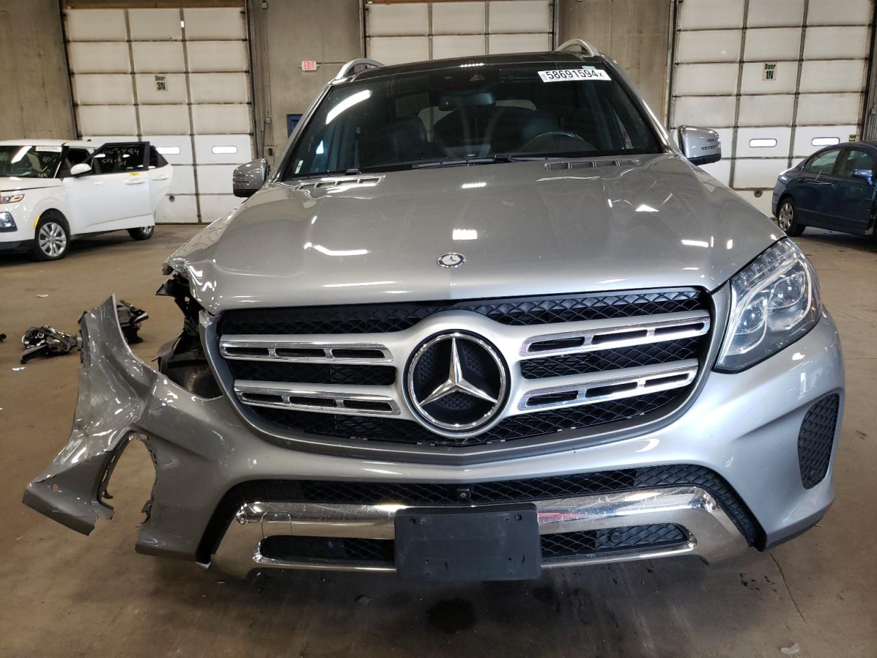 2017 Mercedes-Benz Gls 450 4Matic VIN: 4JGDF6EE8HA771170 Lot: 58691594