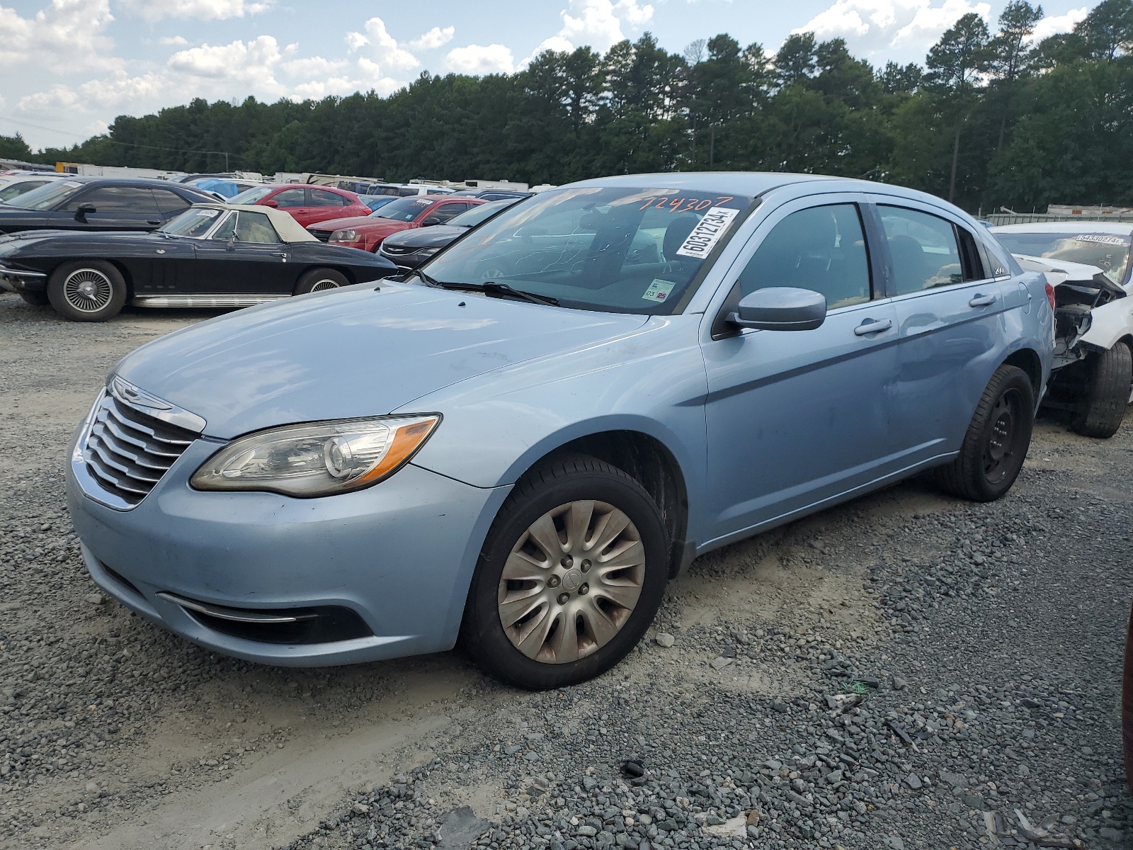 2014 Chrysler 200 Lx vin: 1C3CCBABXEN124307