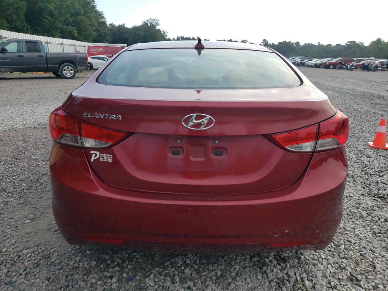 2013 Hyundai Elantra Gls VIN: 5NPDH4AE7DH394598 Lot: 60293464