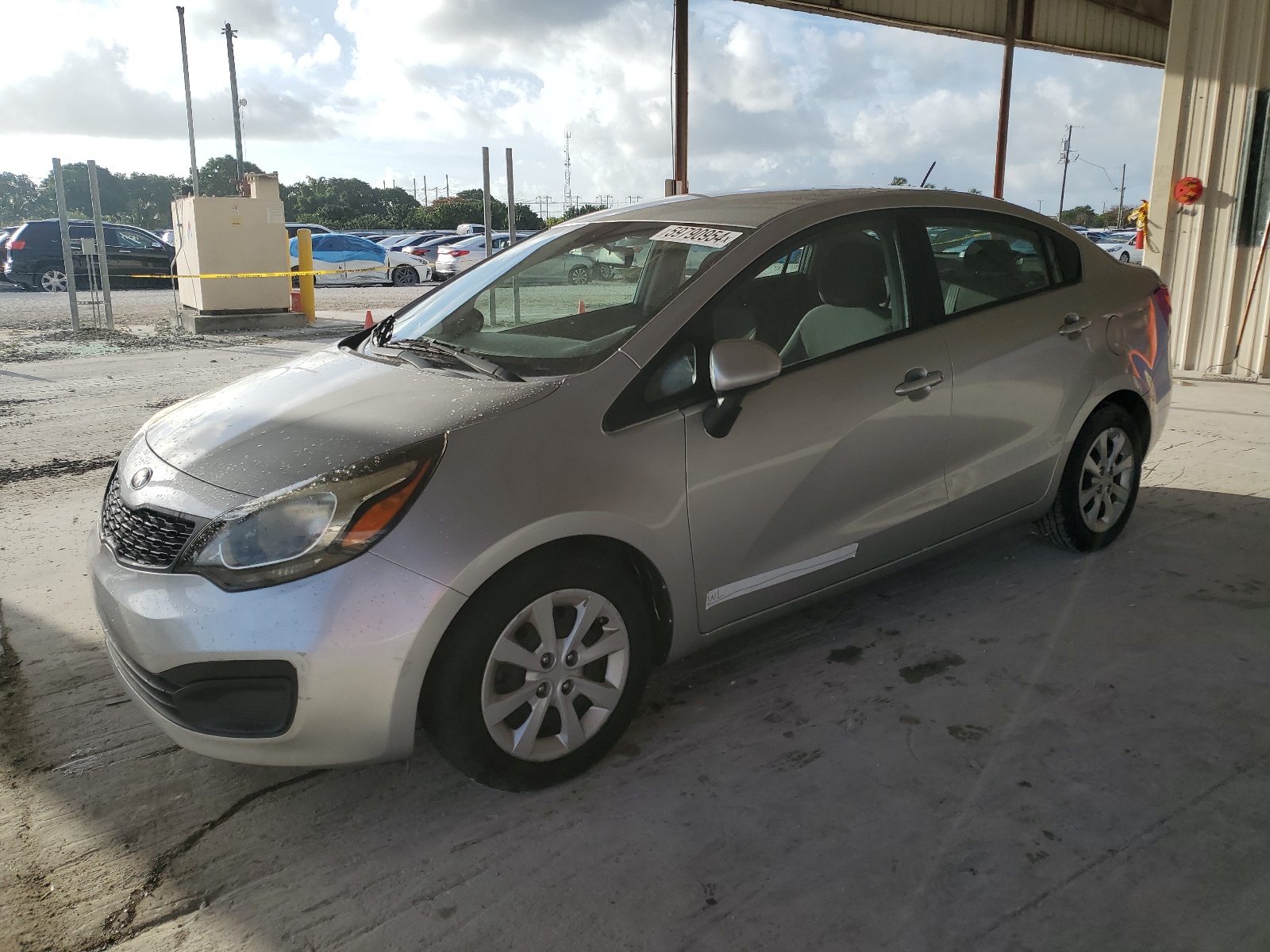 KNADM4A35D6304852 2013 Kia Rio Lx