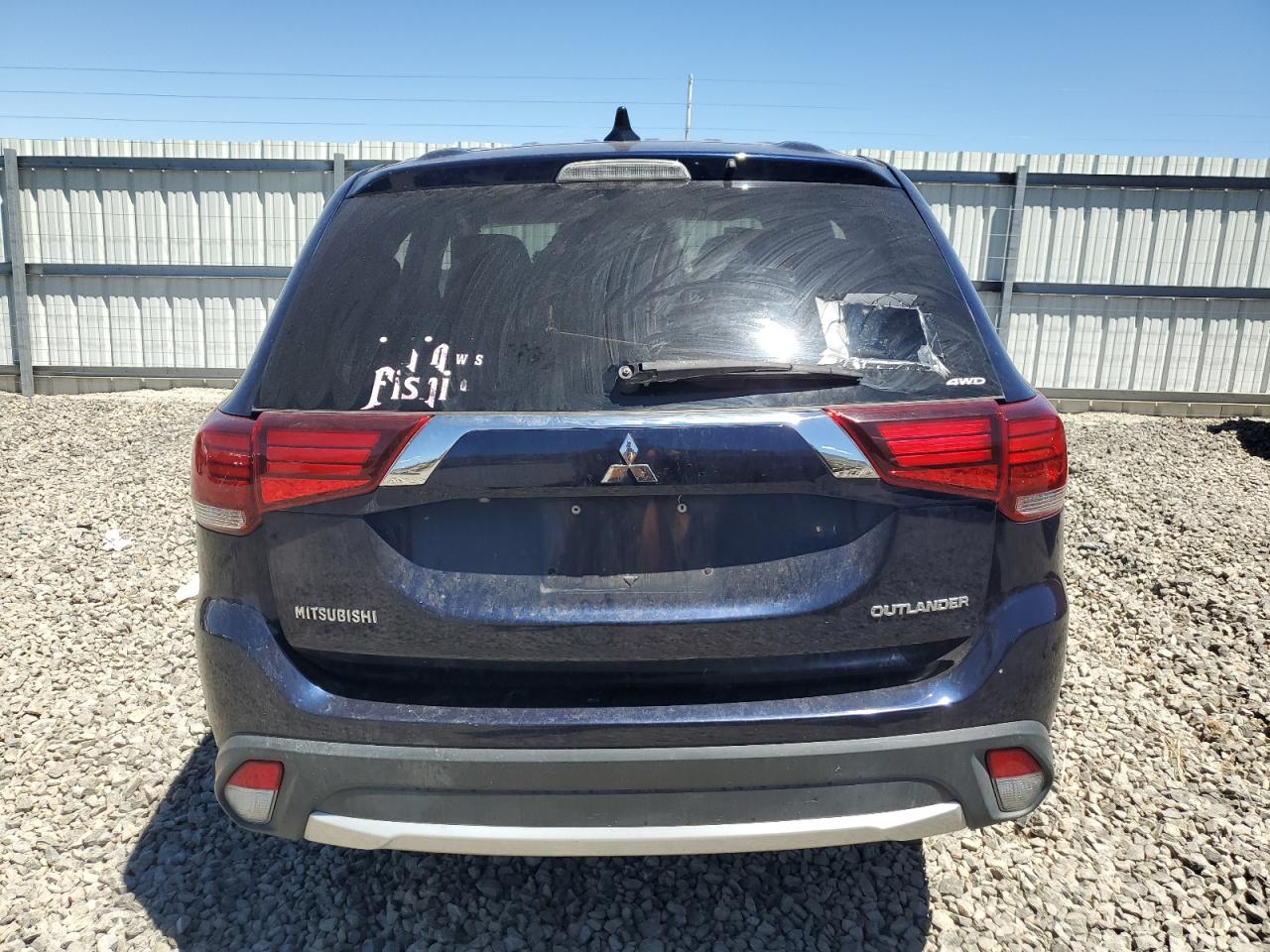 2018 Mitsubishi Outlander Se VIN: JA4AZ3A35JZ052932 Lot: 57707064