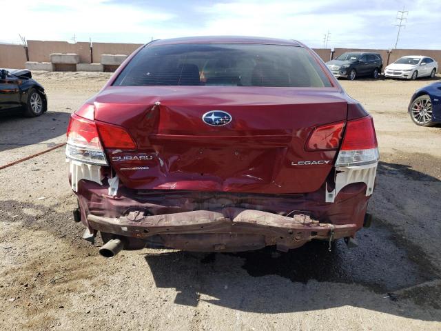  SUBARU LEGACY 2012 Burgundy