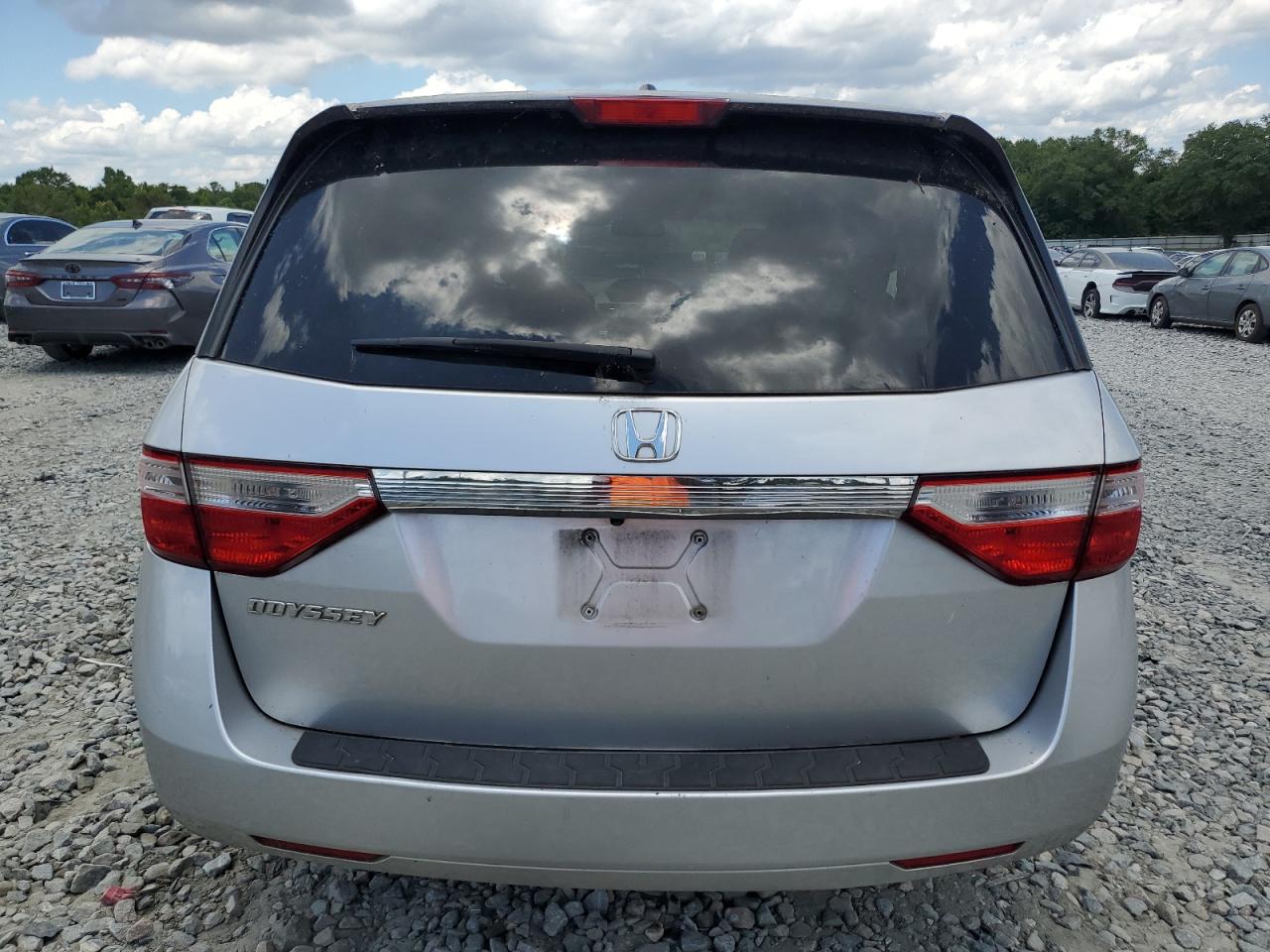 2012 Honda Odyssey Exl VIN: 5FNRL5H61CB010756 Lot: 61216004