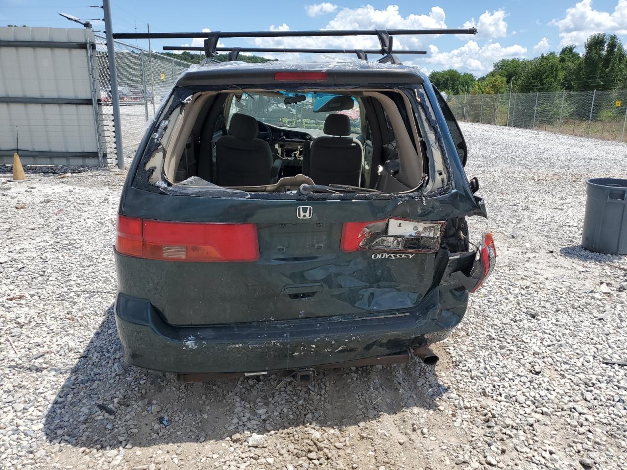 2001 Honda Odyssey Ex VIN: 2HKRL18661H611216 Lot: 60429754