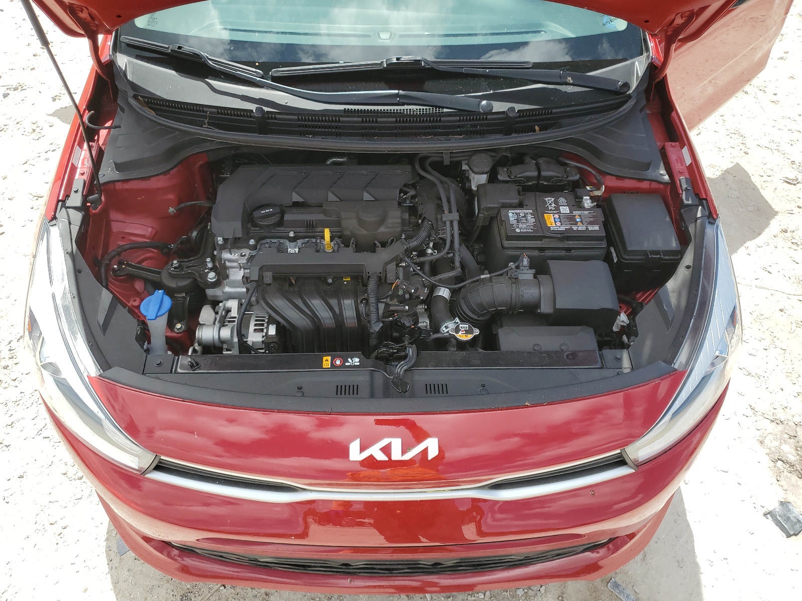 3KPA24AD1NE473444 2022 Kia Rio Lx