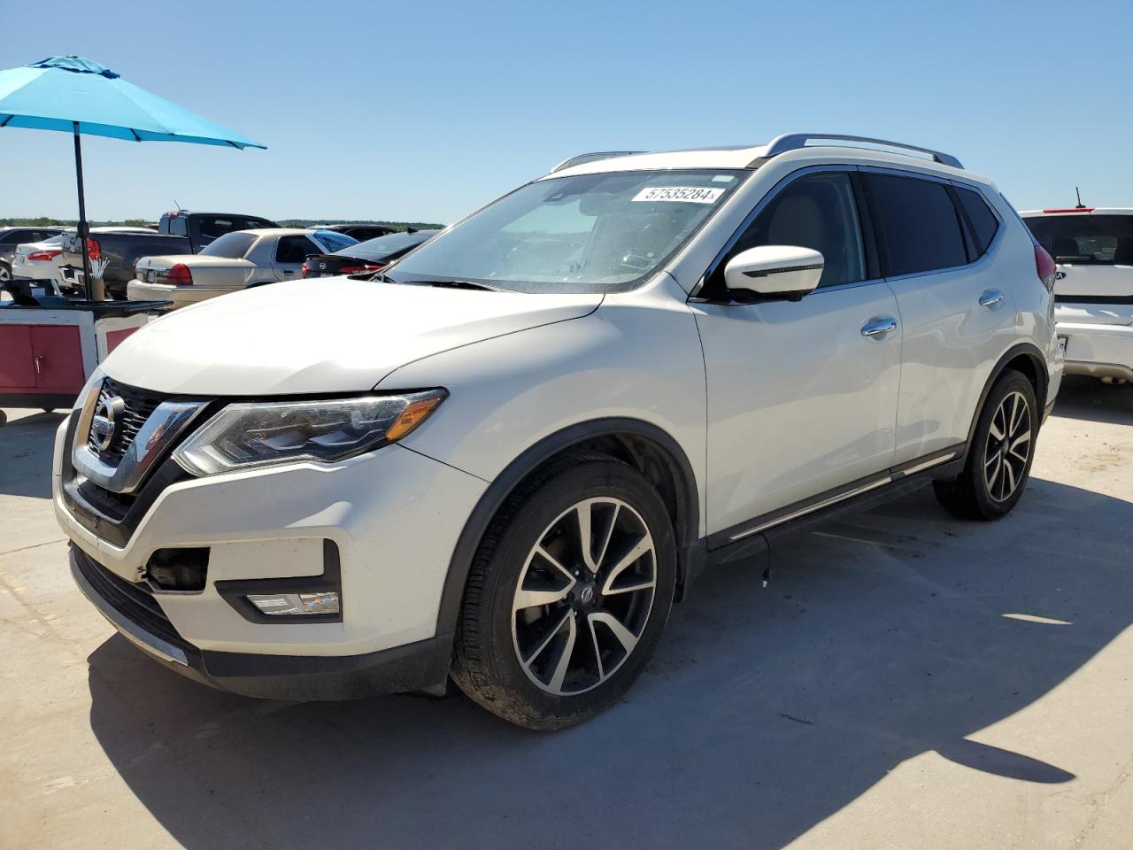 2017 Nissan Rogue S VIN: JN8AT2MT8HW380357 Lot: 57535284