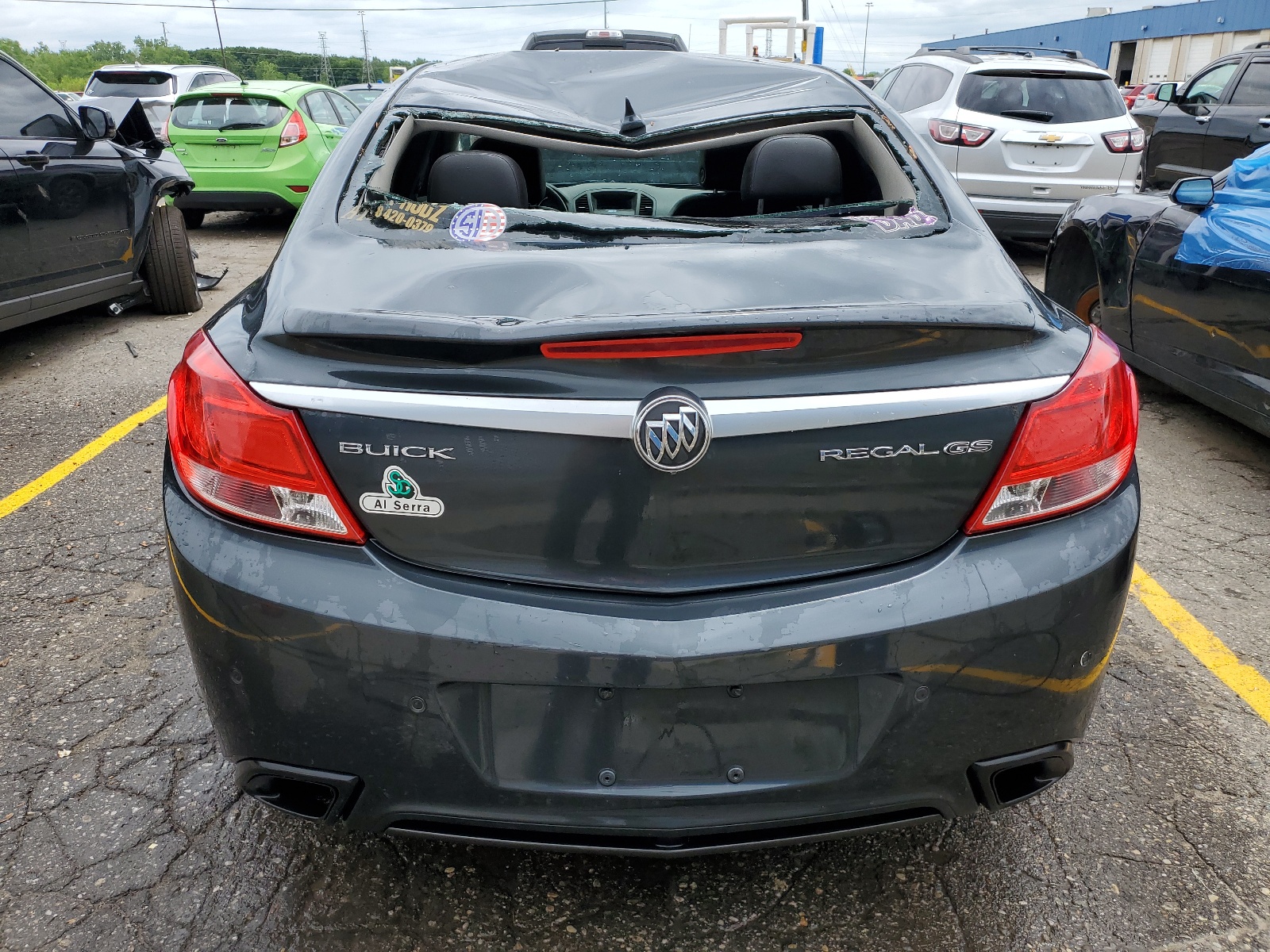 2G4GV5GV1C9155211 2012 Buick Regal Gs