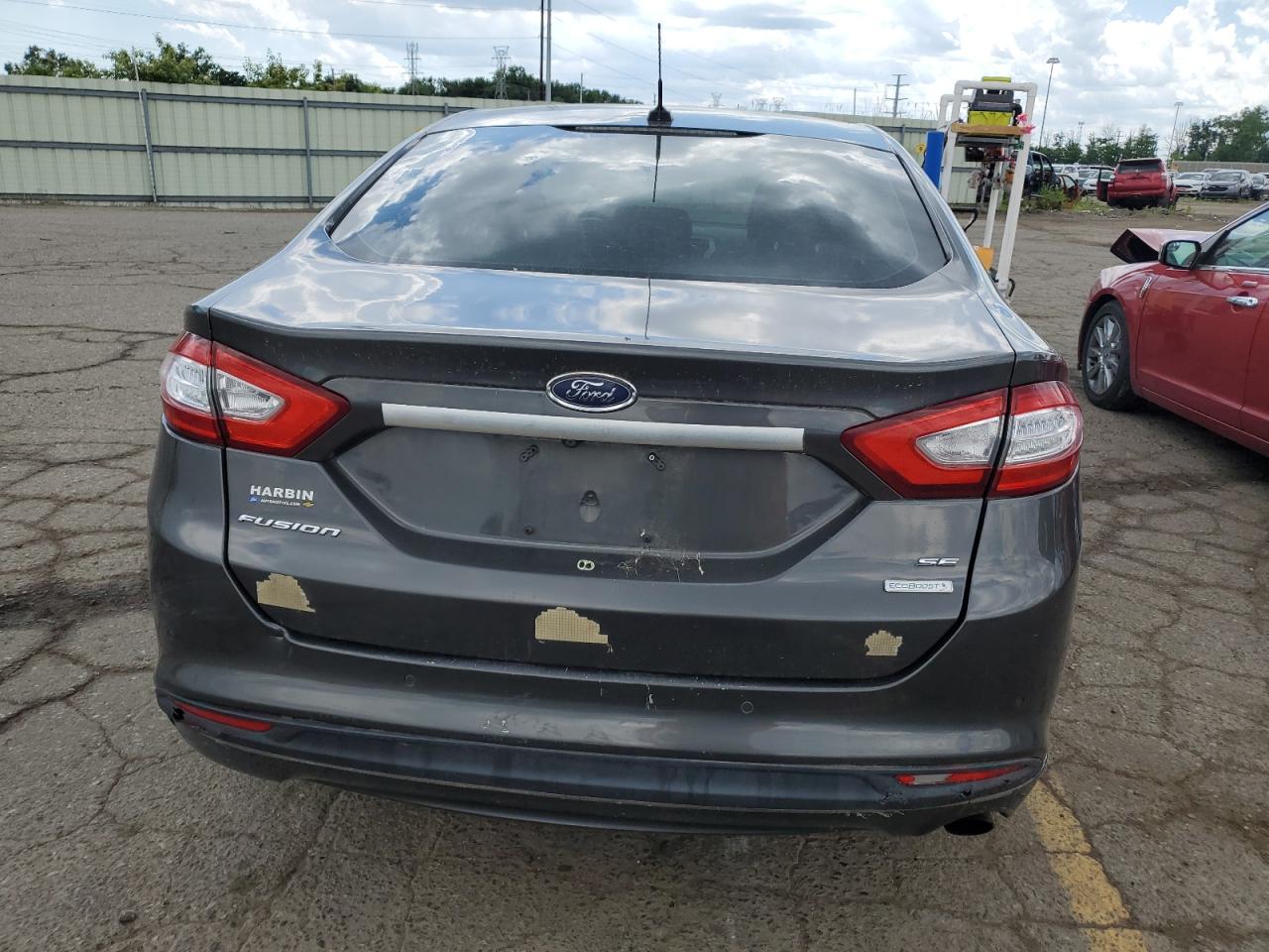 2016 Ford Fusion Se VIN: 3FA6P0HD4GR101815 Lot: 58890024