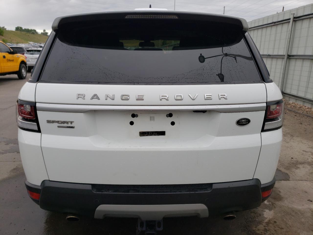 2016 Land Rover Range Rover Sport Hse VIN: SALWR2PF5GA117897 Lot: 59508964