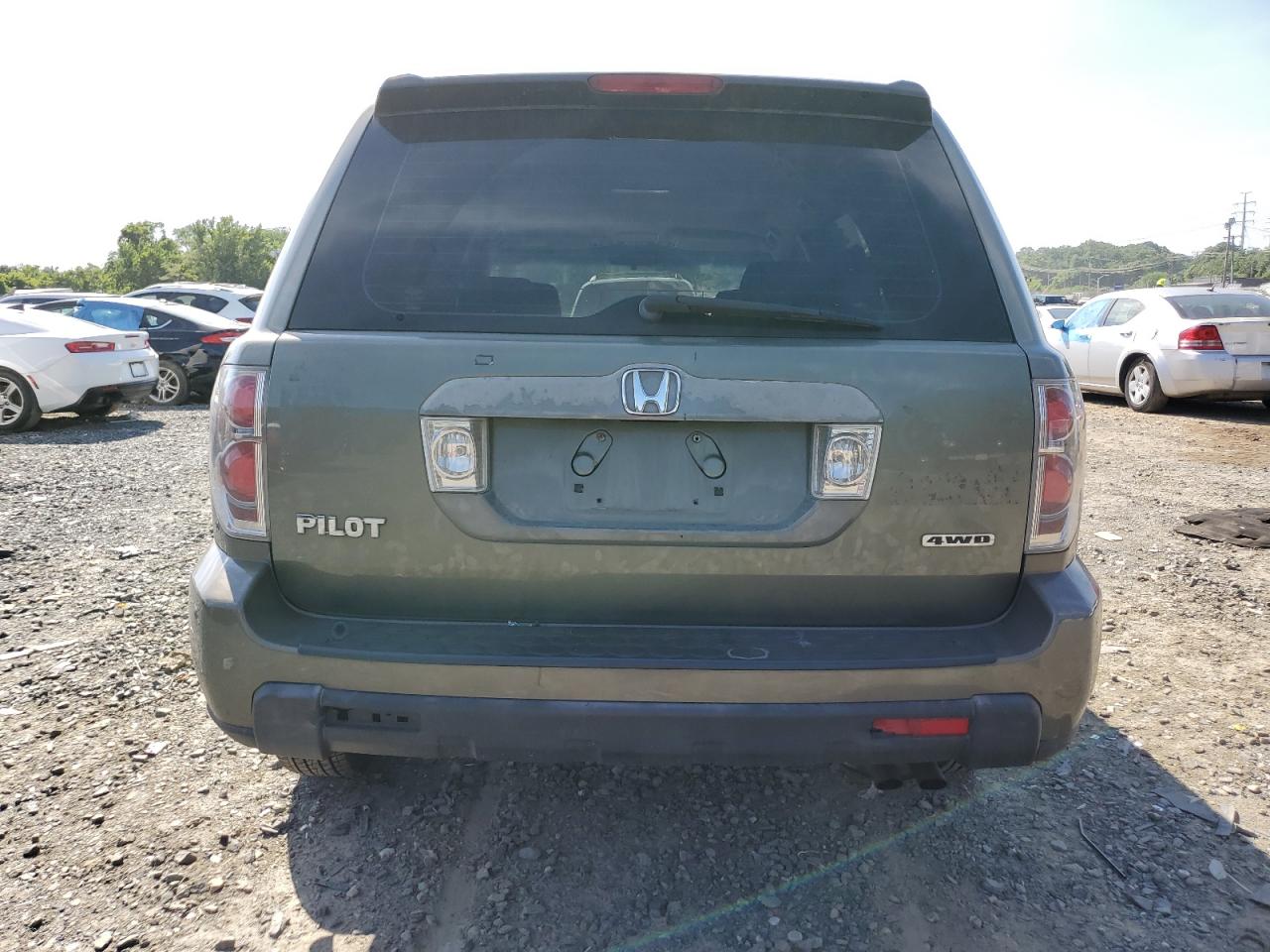 2007 Honda Pilot Lx VIN: 5FNYF18137B029699 Lot: 58919104