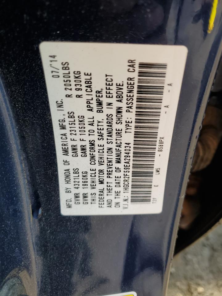 1HGCR2F59EA294034 2014 Honda Accord Sport