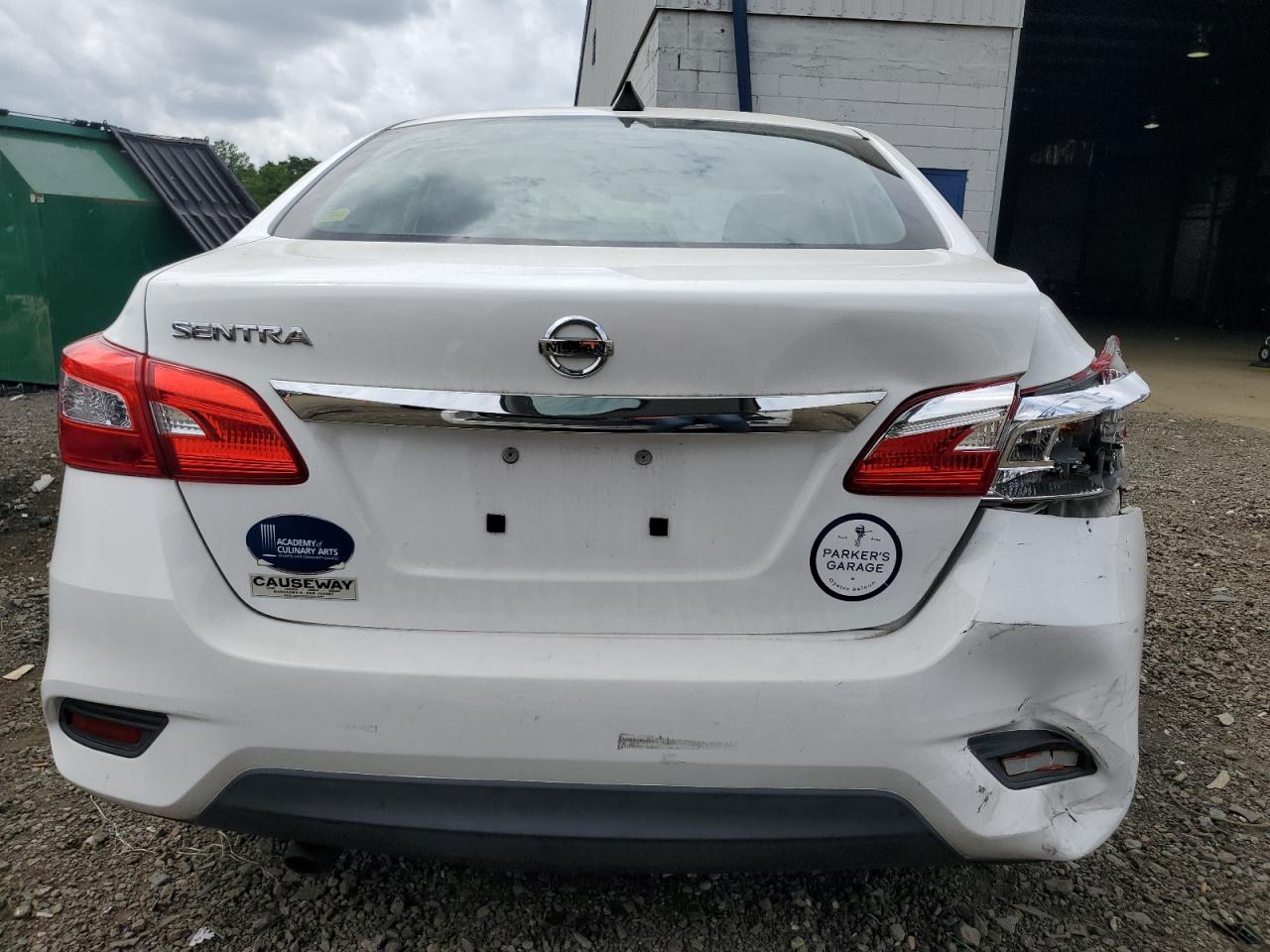 2016 Nissan Sentra S VIN: 3N1AB7AP5GY332313 Lot: 57669344