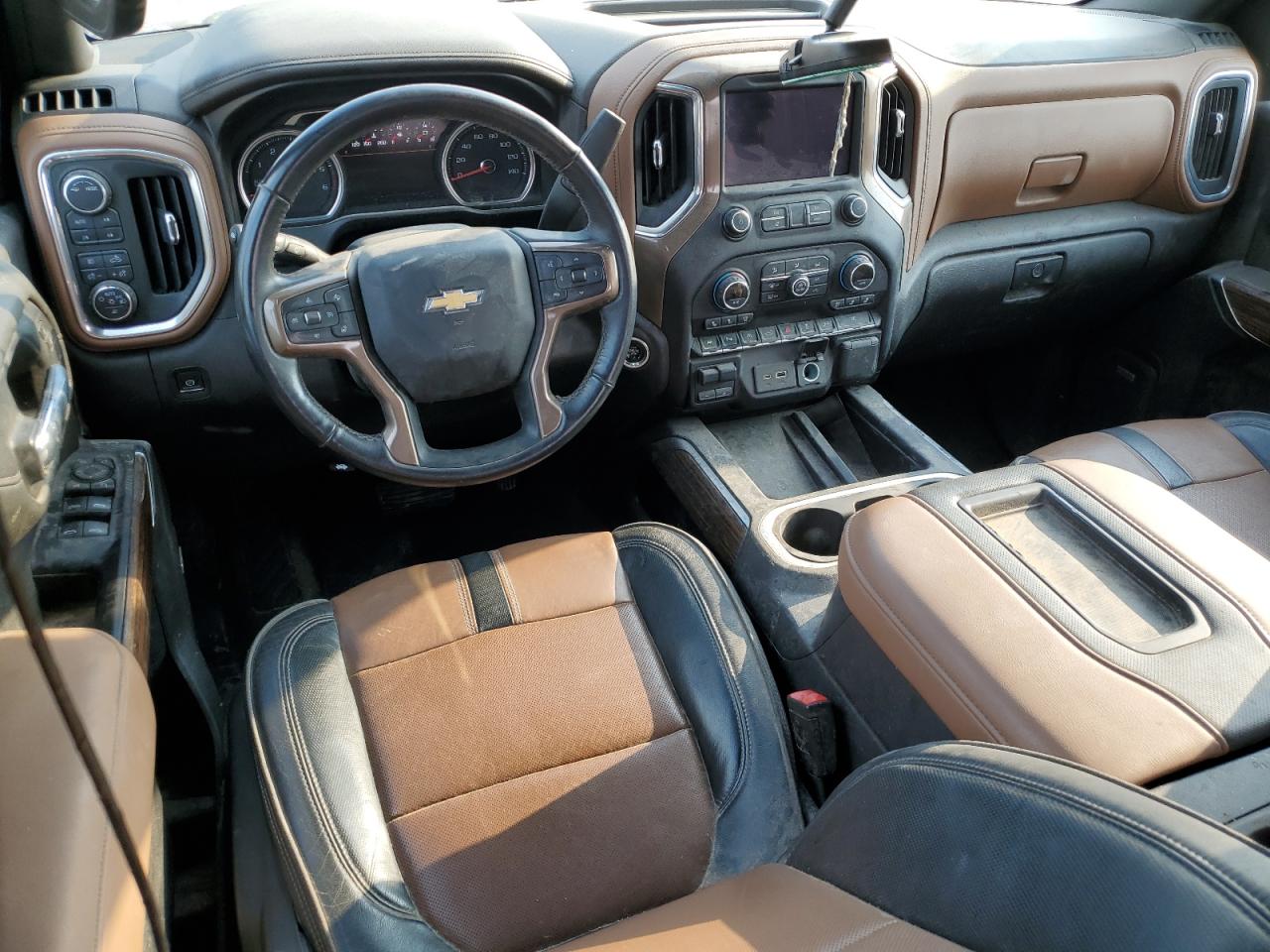 2021 Chevrolet Silverado K1500 High Country VIN: 3GCUYHET4MG194318 Lot: 58382144