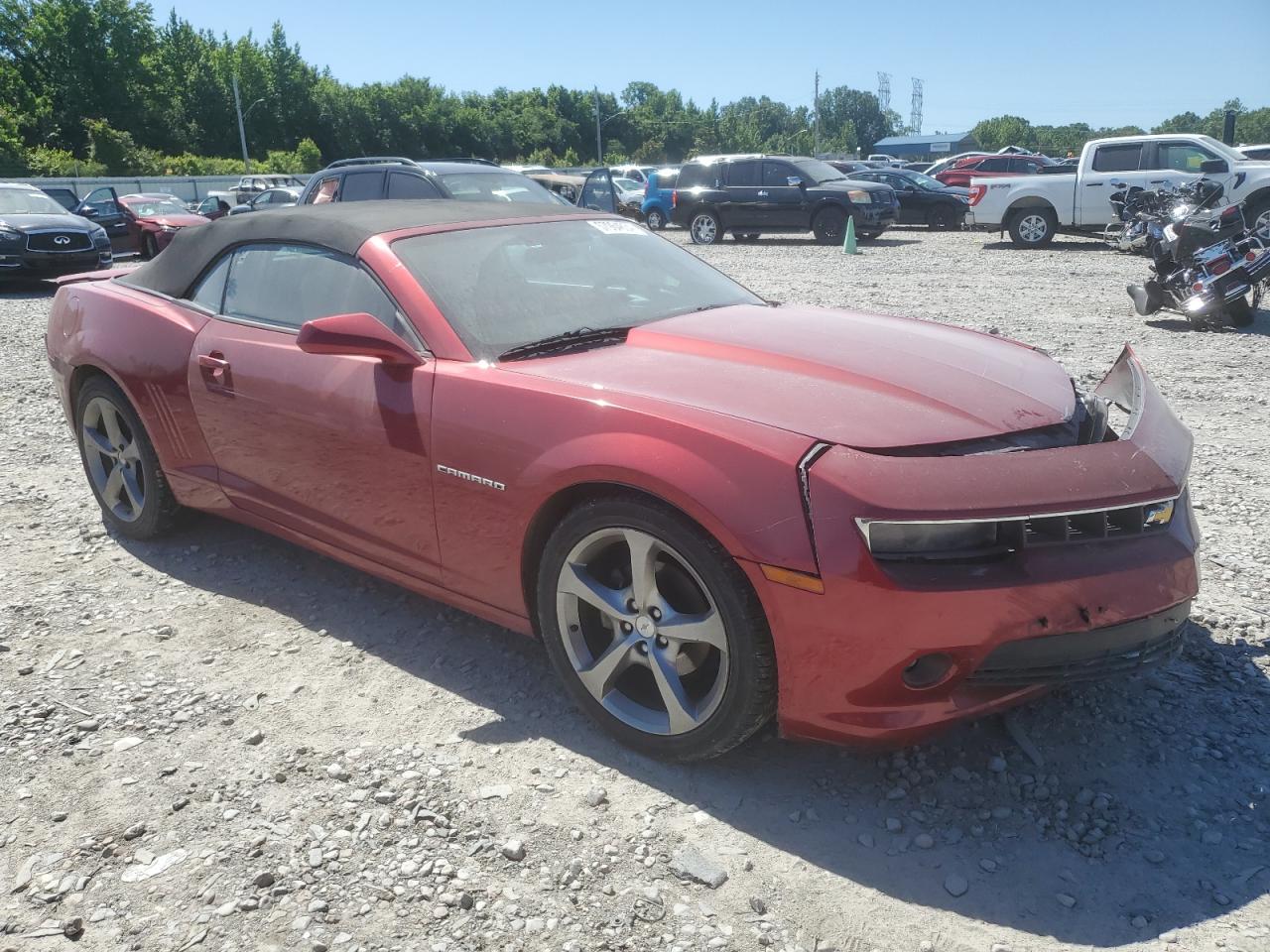 2G1FB3D3XE9252161 2014 Chevrolet Camaro Lt