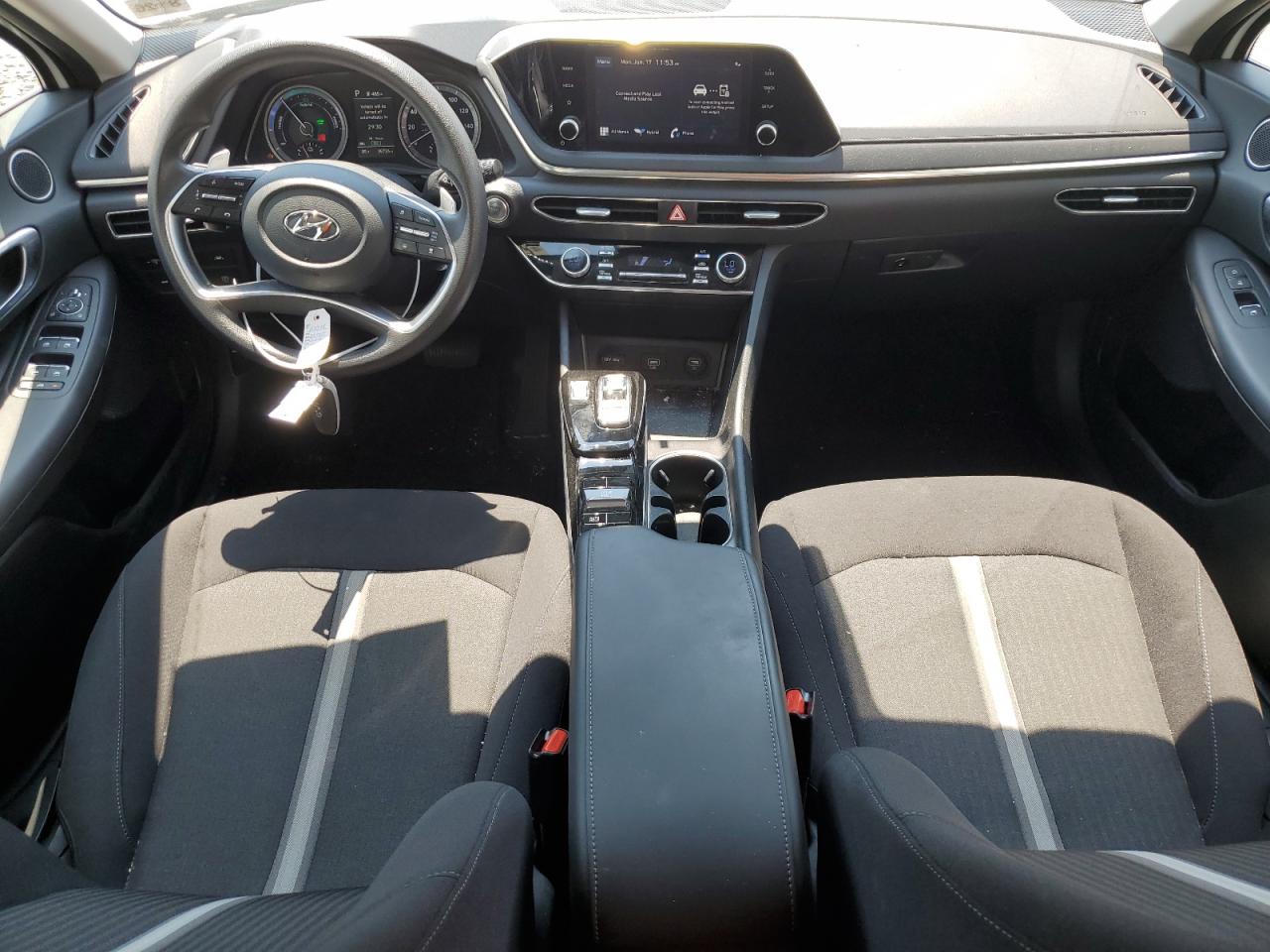 2021 Hyundai Sonata Hybrid VIN: KMHL24JJXMA033590 Lot: 59507244