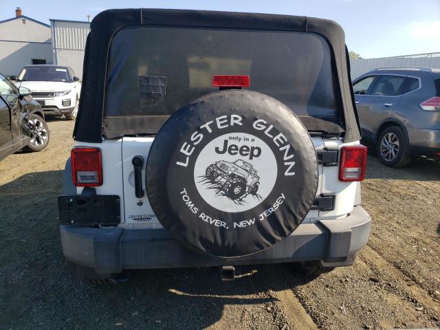  JEEP WRANGLER 2017 Белый