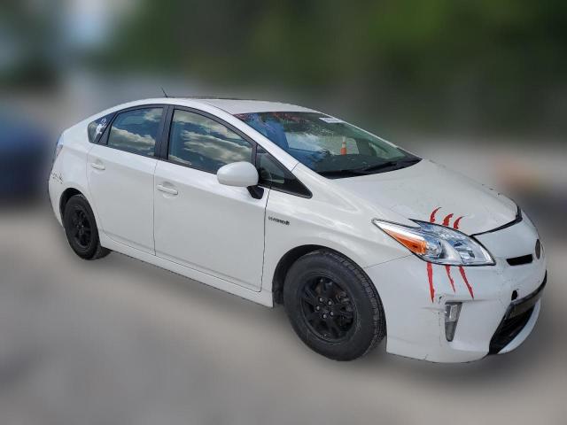  TOYOTA PRIUS 2014 Білий