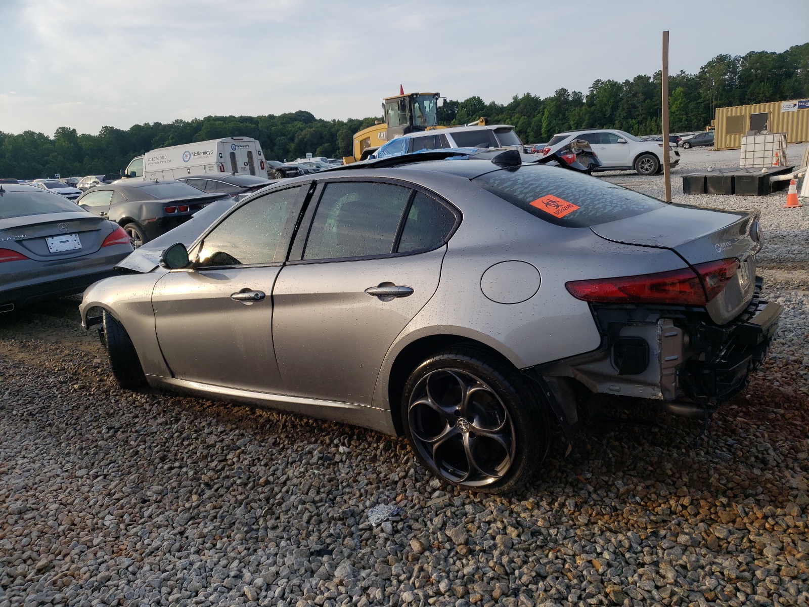 ZARFAECN6J7596645 2018 Alfa Romeo Giulia Ti