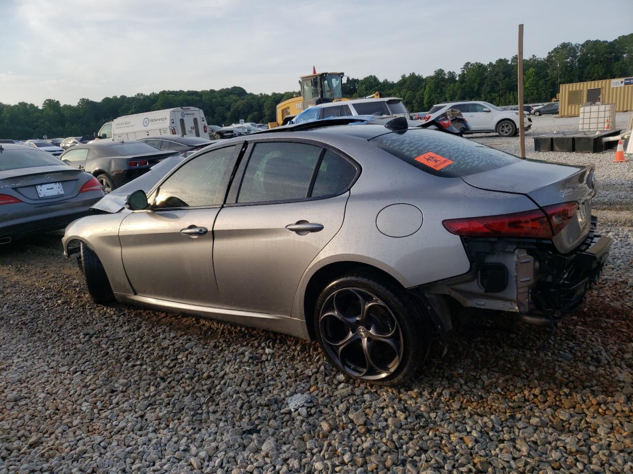 2018 Alfa Romeo Giulia Ti VIN: ZARFAECN6J7596645 Lot: 59500174