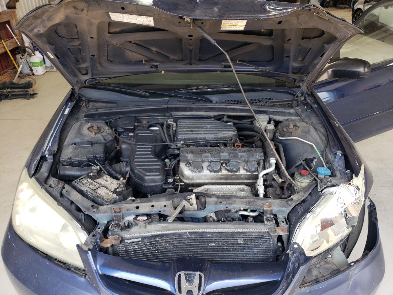 2004 Honda Civic Lx VIN: 2HGES15544H604311 Lot: 59495794