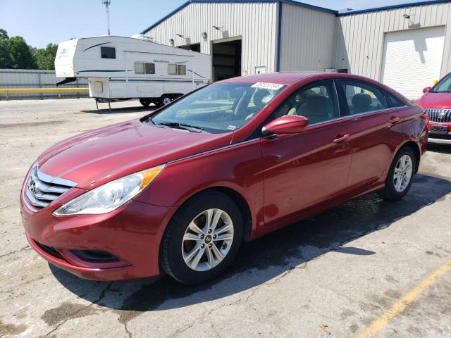  HYUNDAI SONATA 2013 Czerwony